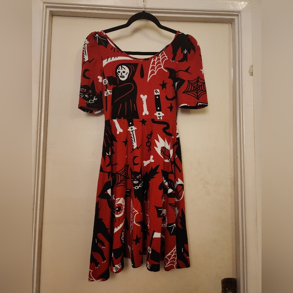 Nooworks Natalie Dress in Pippa Print - M